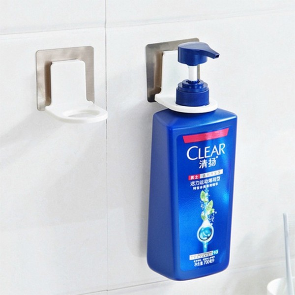 Shampoo & Sanitizer Adhesive Sticky Holder