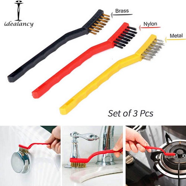 Wire Brush Kitchen Tools Set Of 3