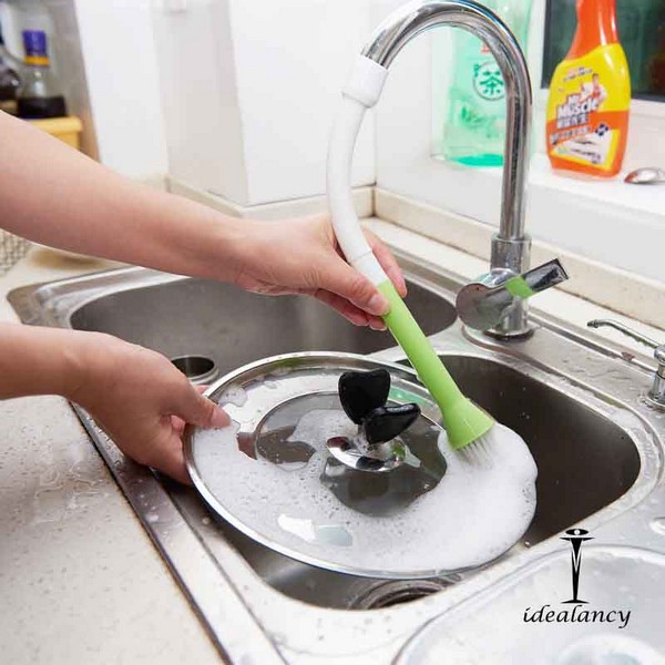 Cleaning Brush Faucet Water-saving