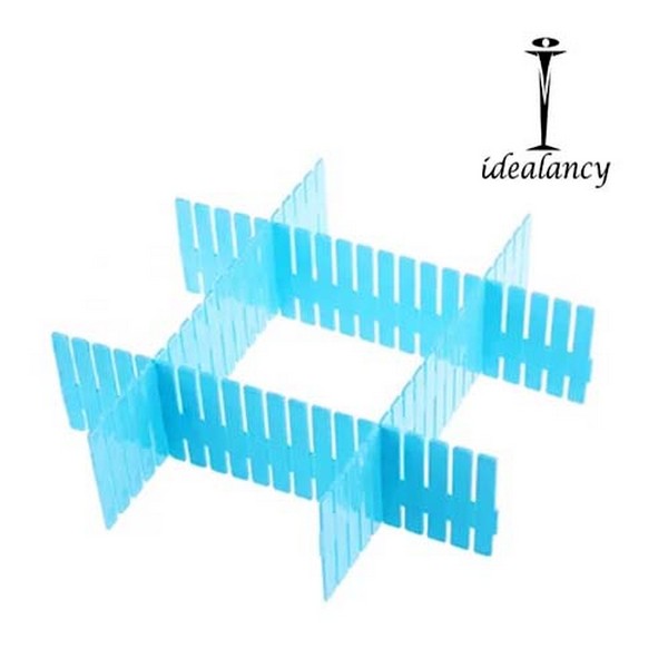 Drawer Divider 4 Strips Adjustable Drawer Organizer