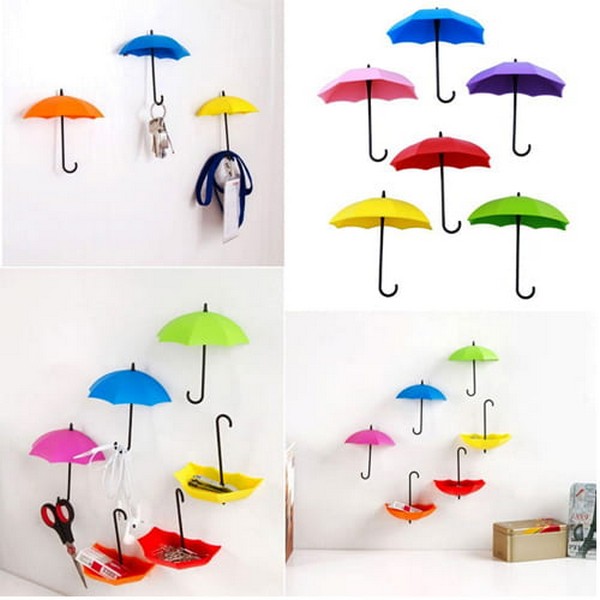 3 Pcs Umbrella Hooks Set