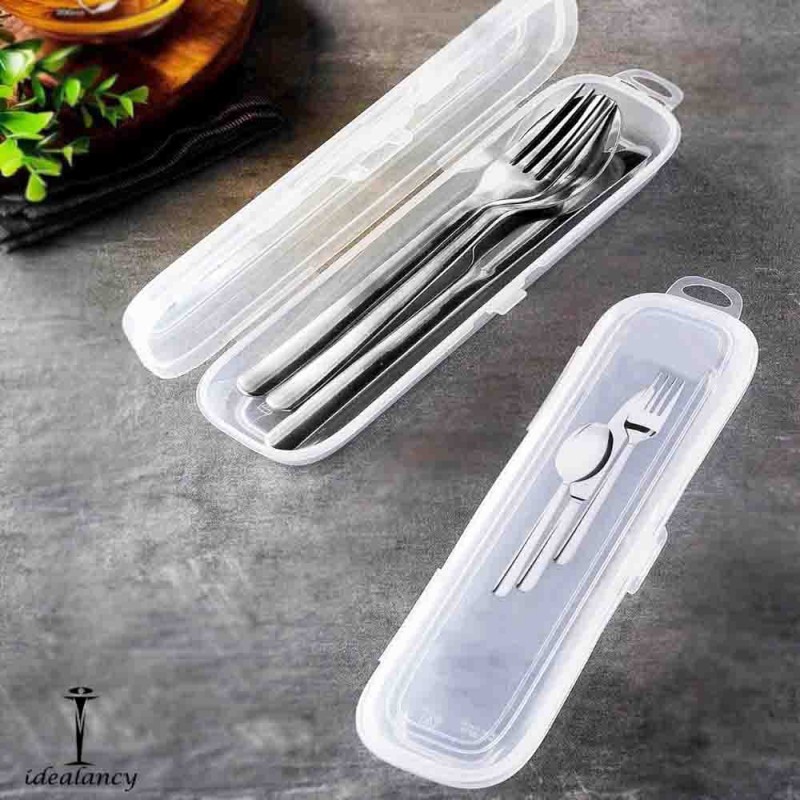 Buy transparent plastic cutlery box at best price in Pakistan Idealancy