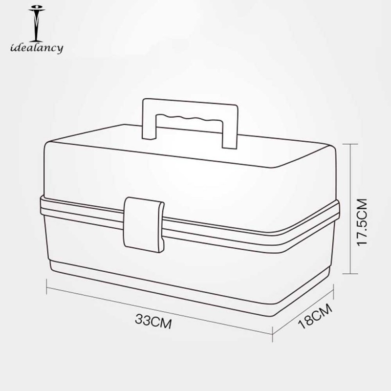 Large First Aid Medicine Storage Box