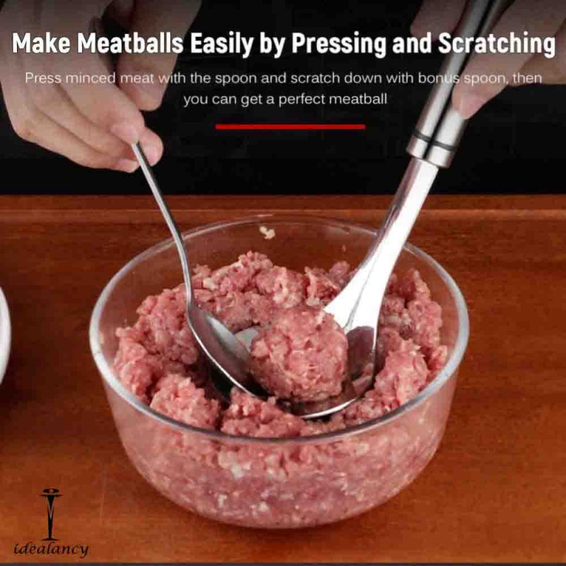 Meatball Spoon Maker Stainless Steel