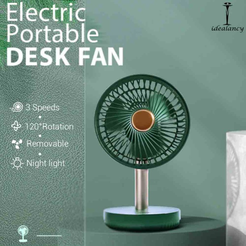 Electric Portable Mini Desk Fan USB Rechargeable