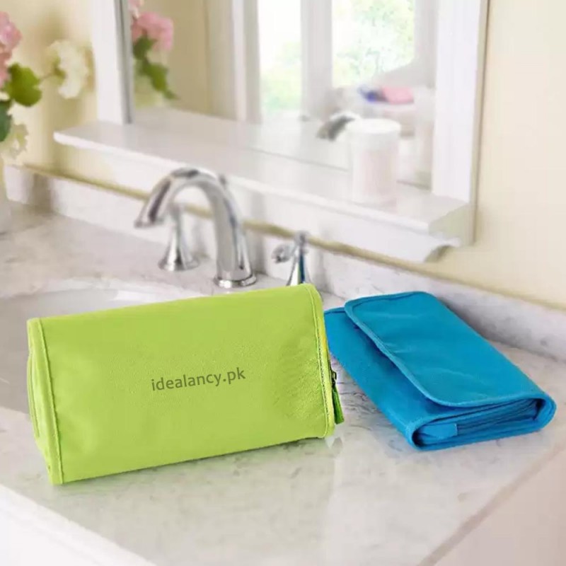 Foldable Hanging Toiletry Storage Bag