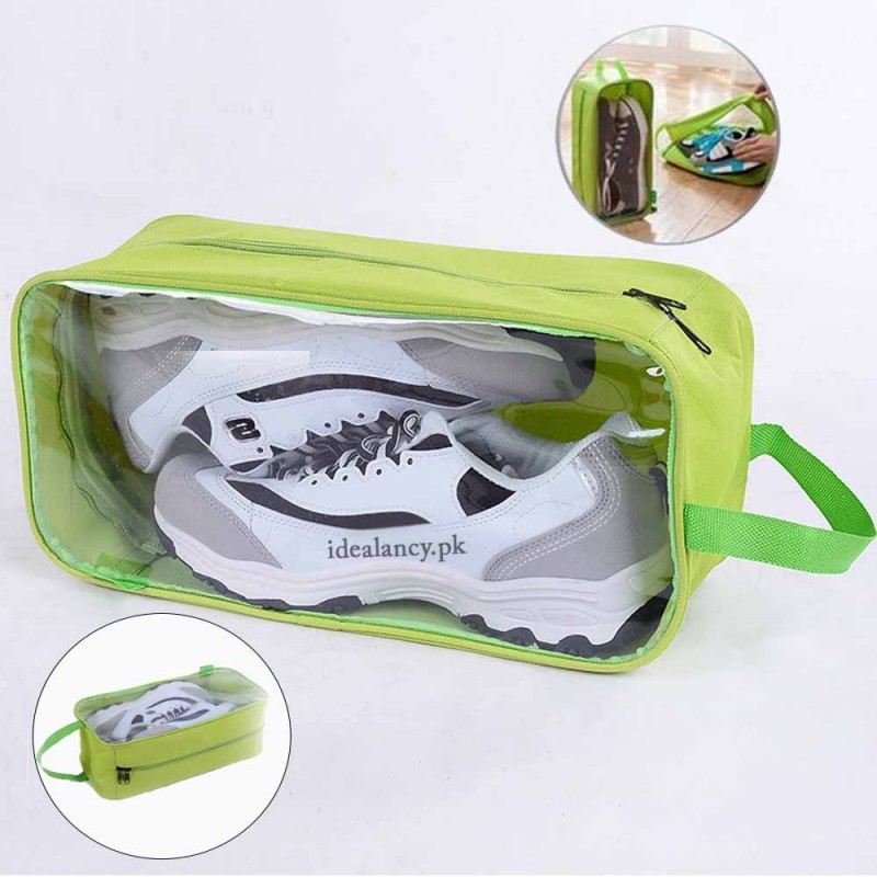 Shoe Bags Pack of 2 Travel Storage Organizer Green