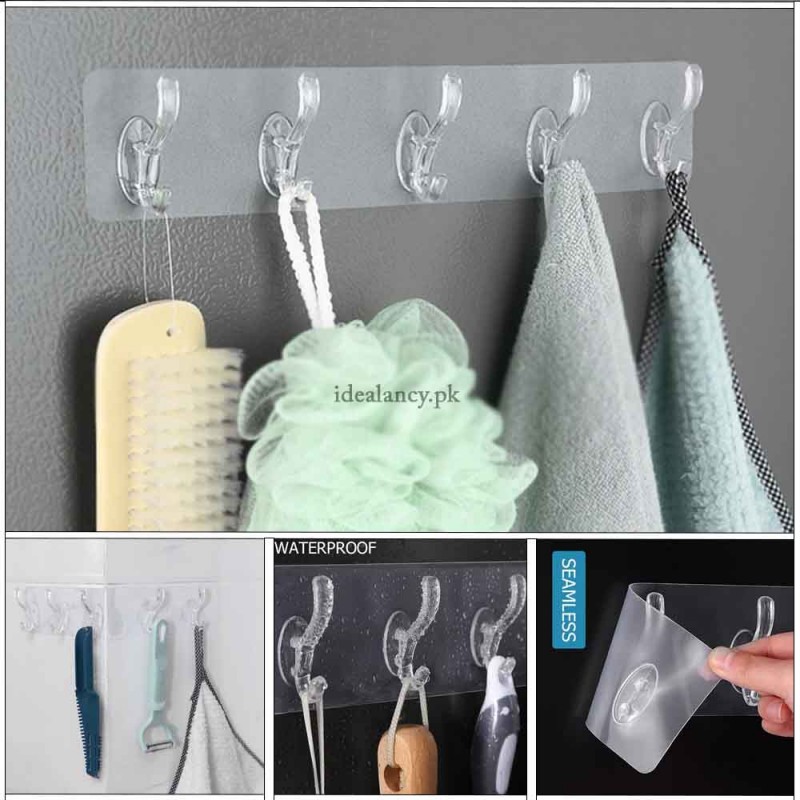 Transparent Wall Hooks For Hanging