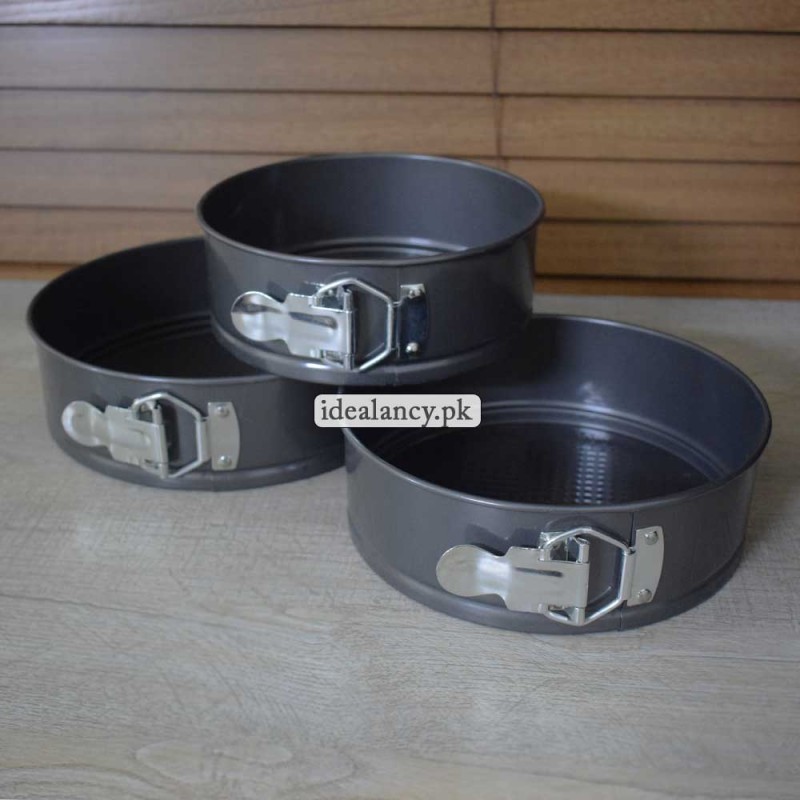 3 Pcs Non-Stick Cake Molds