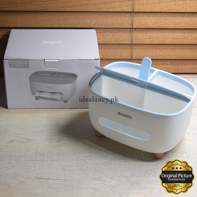 Creative Tissue Box & Remote Organizer