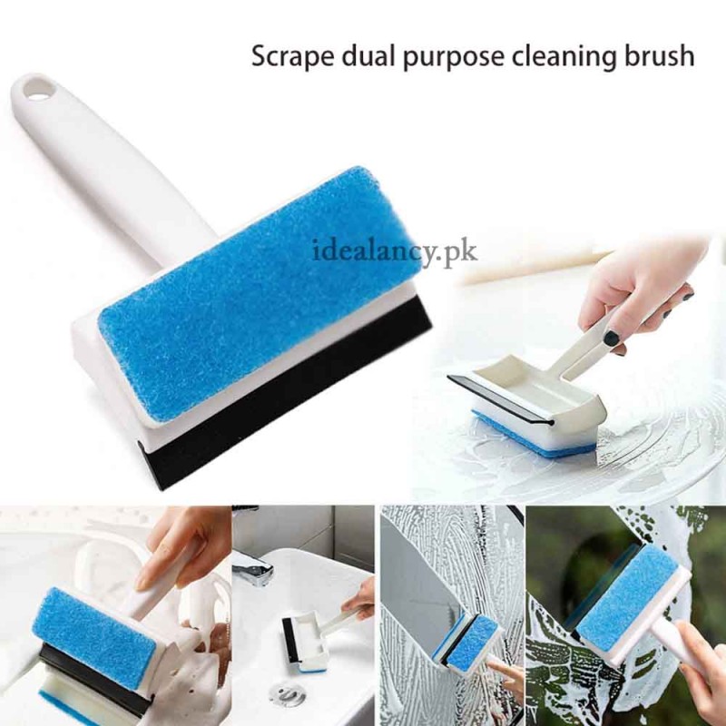 Scrape Dual Purpose Cleaning Brush Wiper