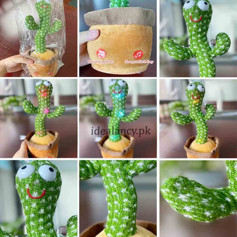 Cute Dancing Cactus Toy  With Talking