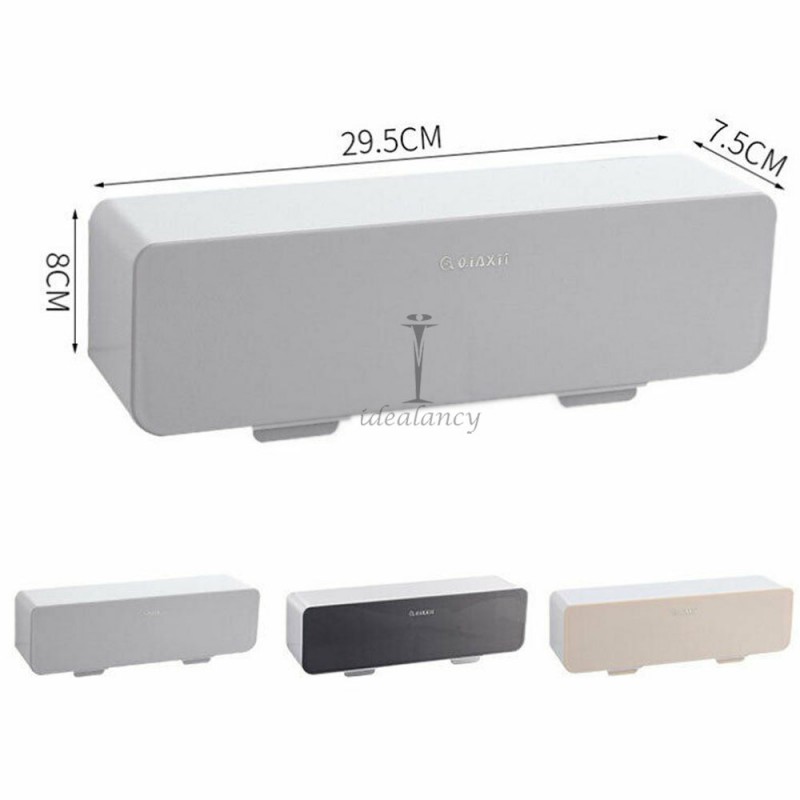 Four Grid Seasoning Box Wall Mounted
