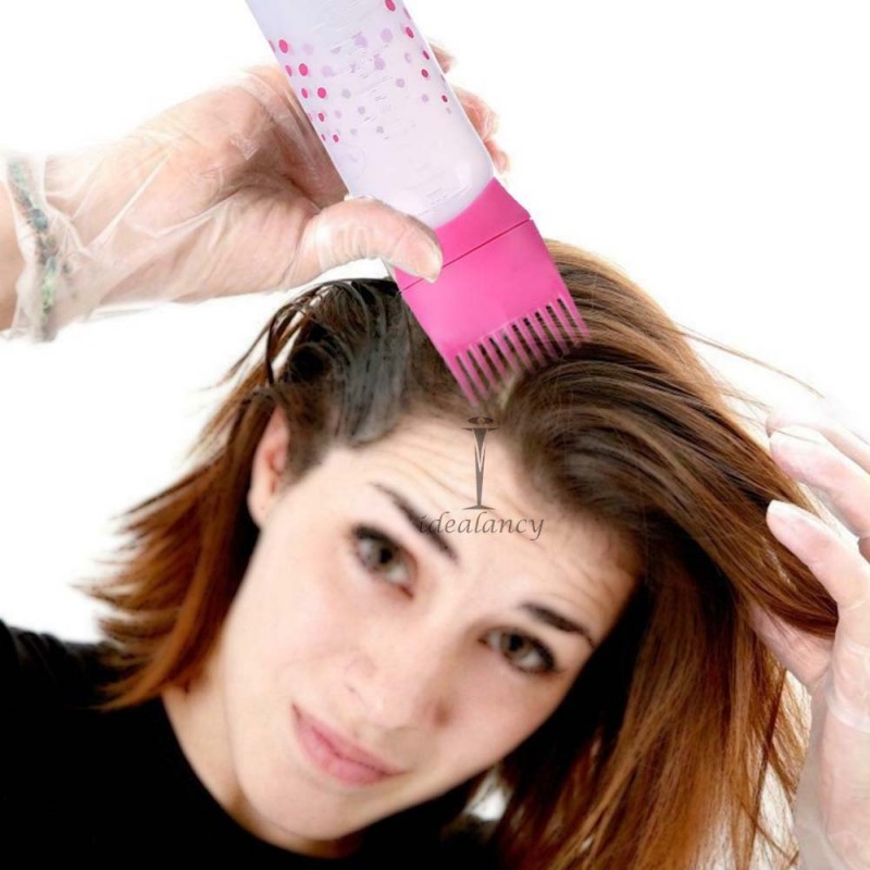 Hair Oil Comb bottle