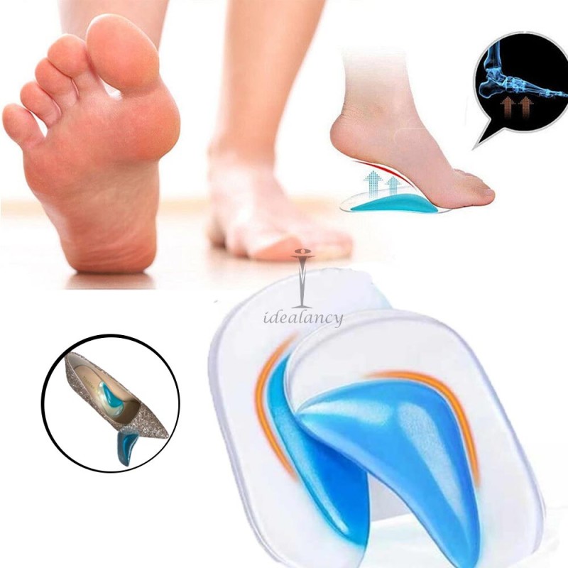 2Pcs- Pair Of Silicone Orthotic Insole