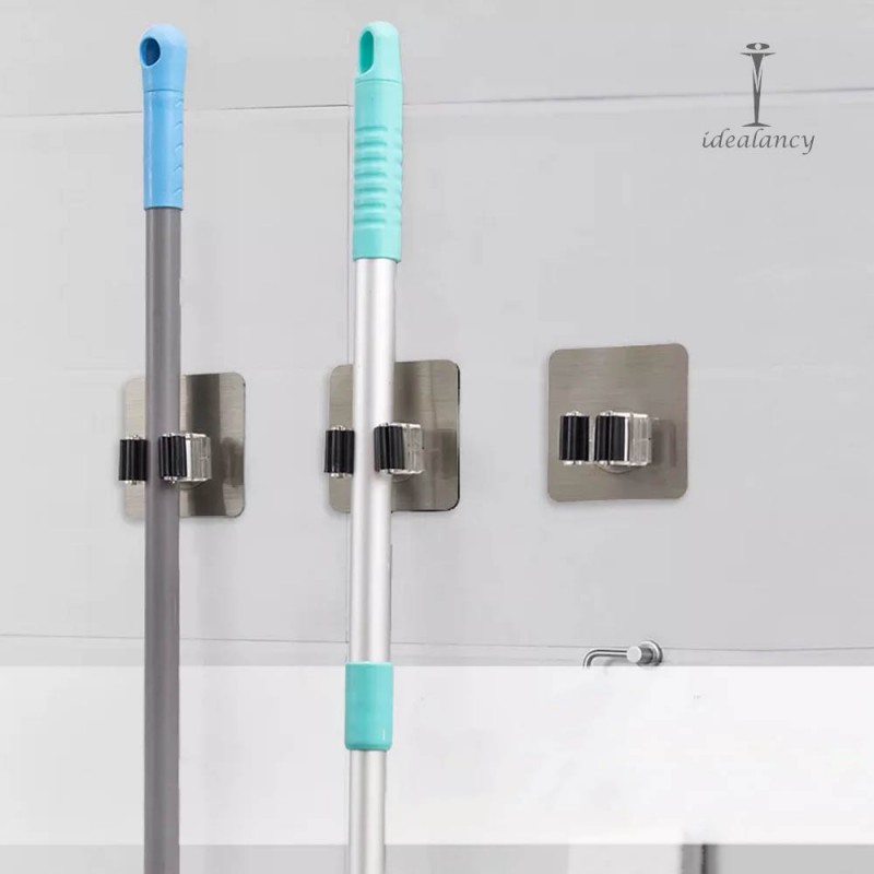 Broom Holder Wall Mounted
