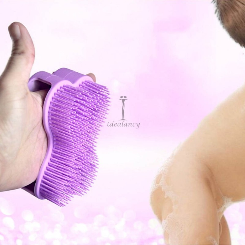 Soft Silicone Body Brush Massage Scrub