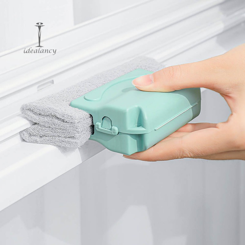 Window Door Rail Cleaning Brush, Gap Groove Slide Kit, Kitchen