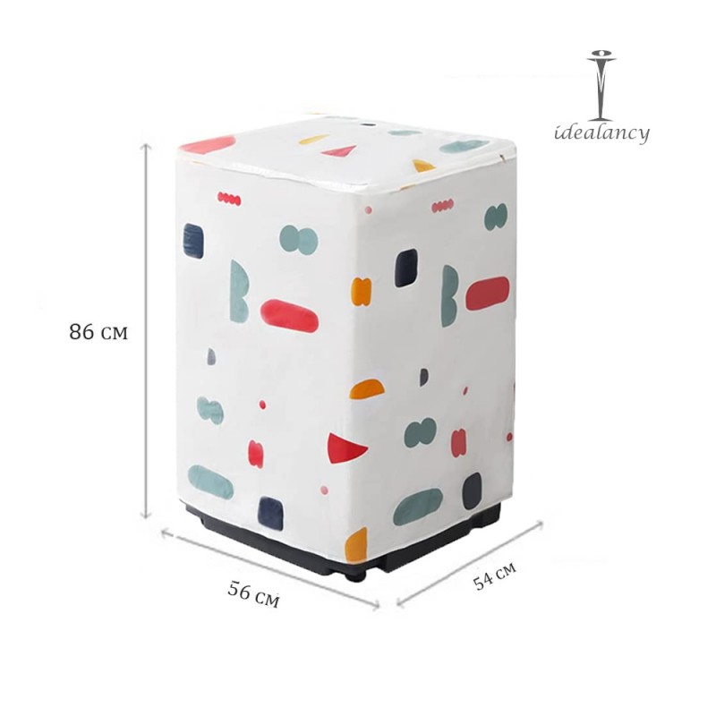 Printed Washing Machine Cover Single Tub Top Load