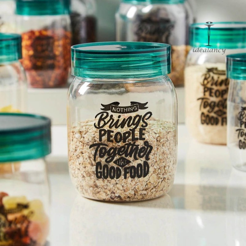 Set Of 12 Spice Jars