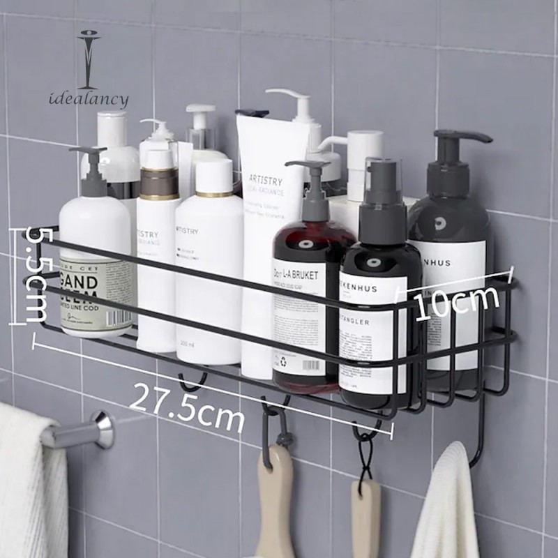 Iron Bathroom Hanging Shelf Wall Mounted