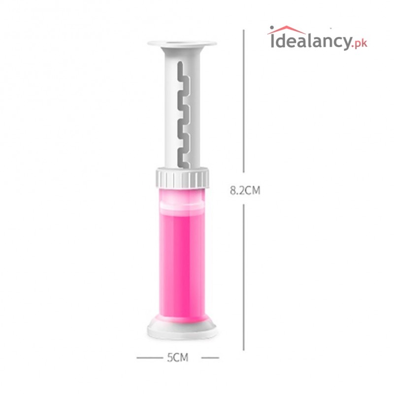 Freshener Toilet Cleaner Gel Flower Stamp