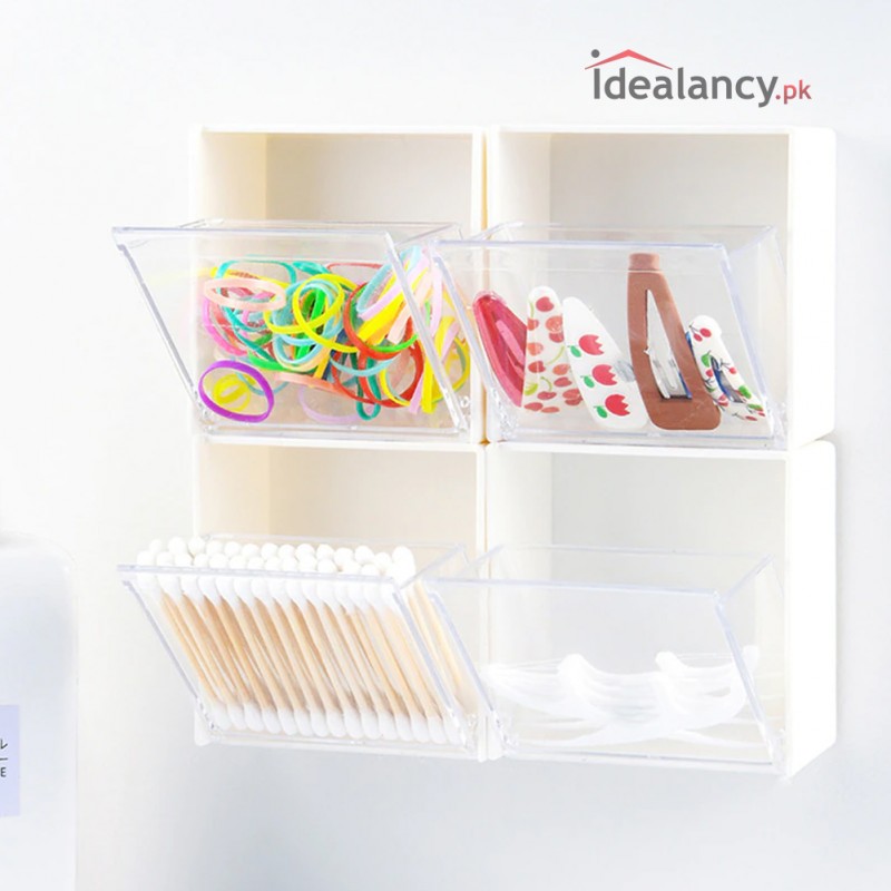 Mini Storage Case Transparent Wall Mounted