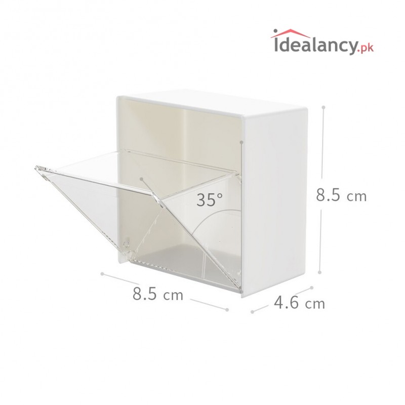 Mini Storage Case Transparent Wall Mounted