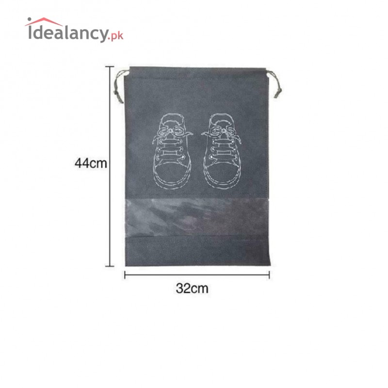 Portable Shoe Organizer Drawstring Bag