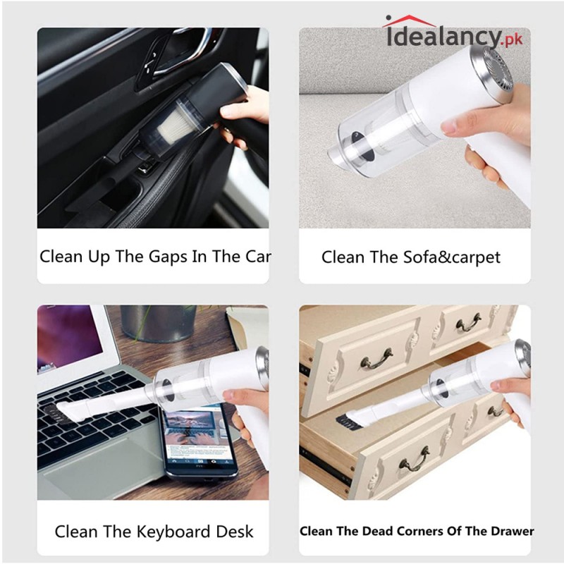 Portable Car Vacuum Cleaner Rechargeable