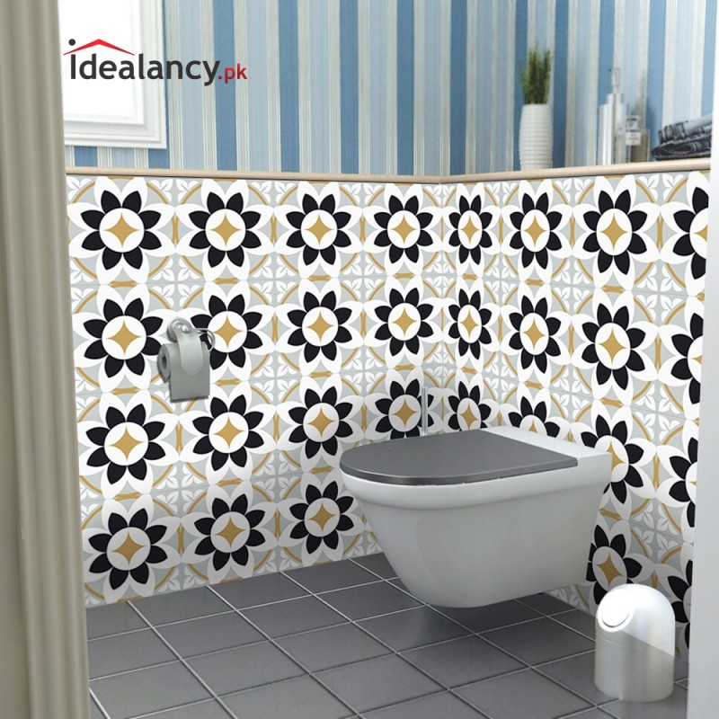 Tile Sticker Home Decor Pack Of 12Pcs