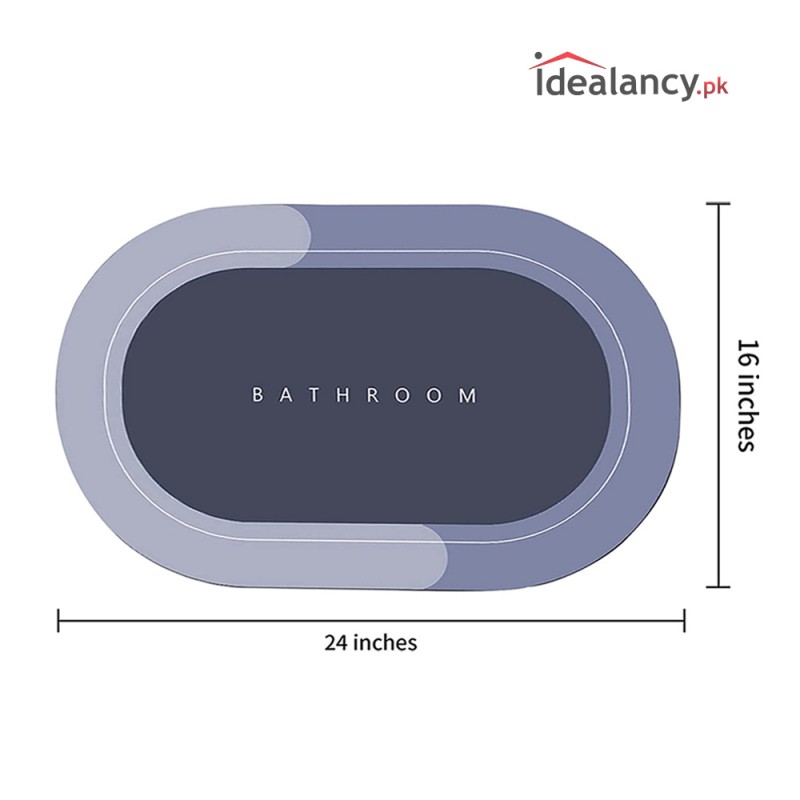 Bath Mat Water Absorbent Non-Slip