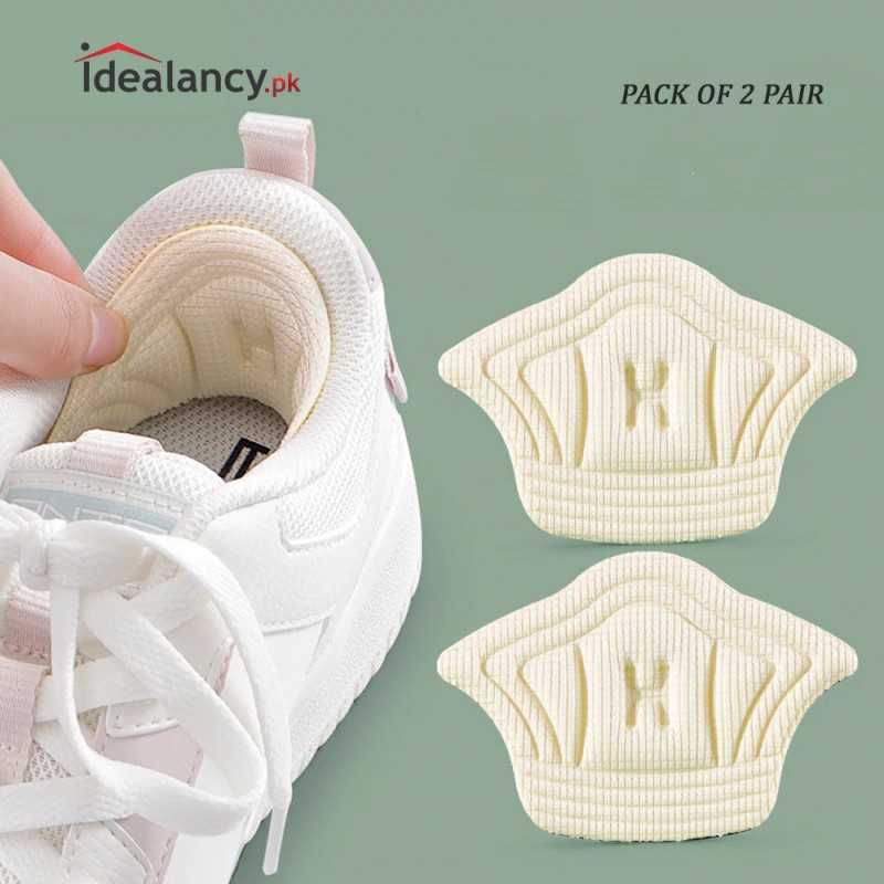 Shoe Insole Heel Patch Pads Pack Of 2 Pair