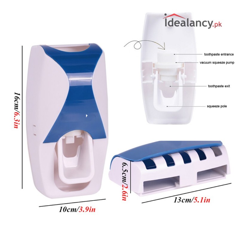 Automatic Toothpaste Dispenser & Holder