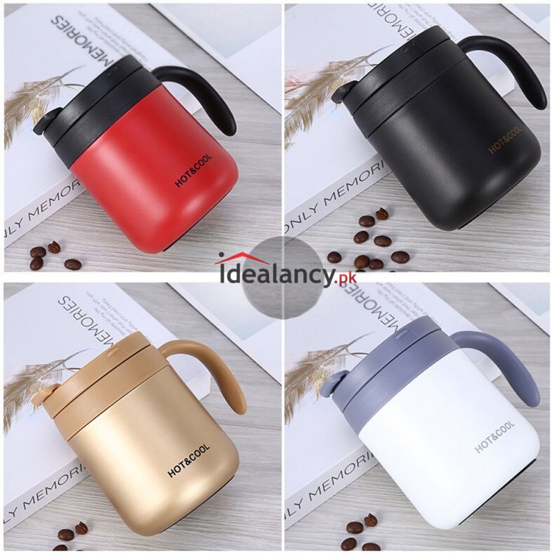 Portable Thermos Coffee Mug 350Ml