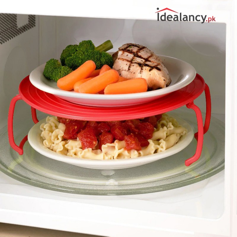 Microwave And Refrigerator Tray stand