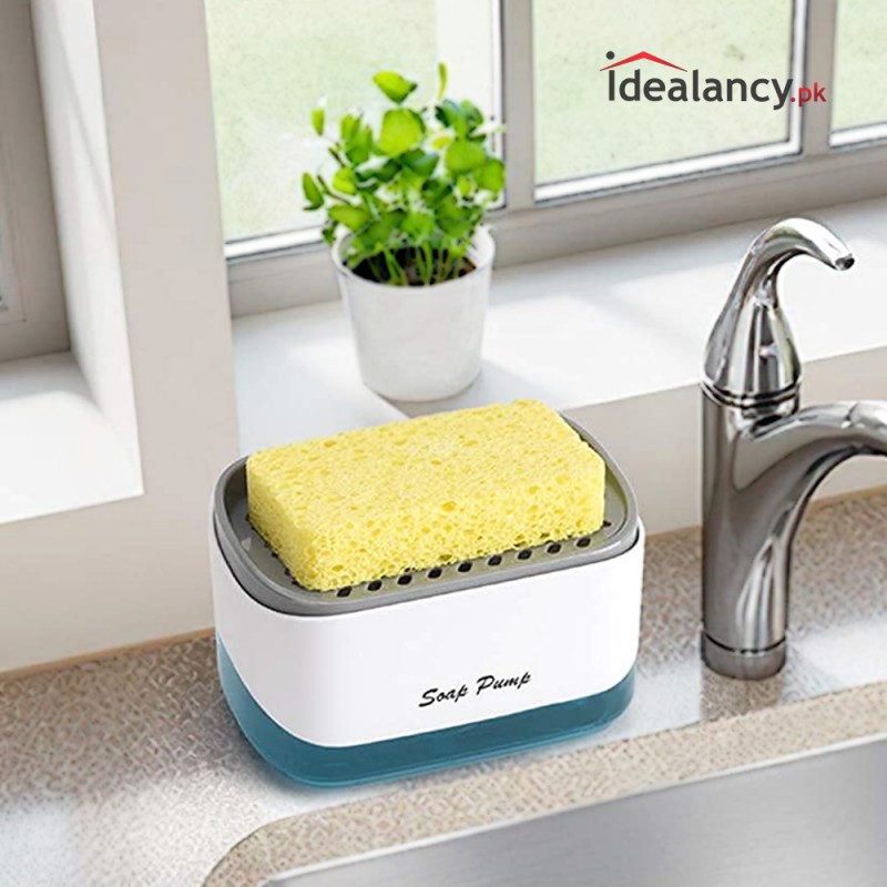 Soap Dispenser Pump With Sponge