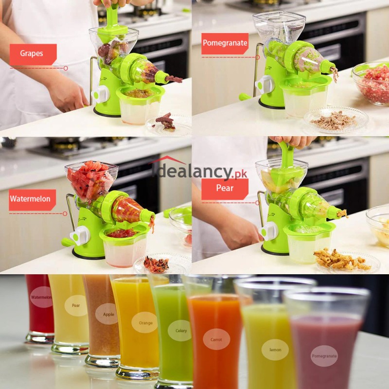 Manual Hand Juicer Multi Grinder