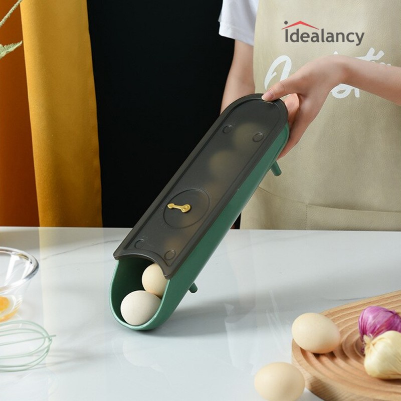 Refrigerator Rolling Egg Storage Box