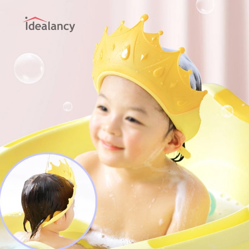 Crown Baby Shower Cap Premium