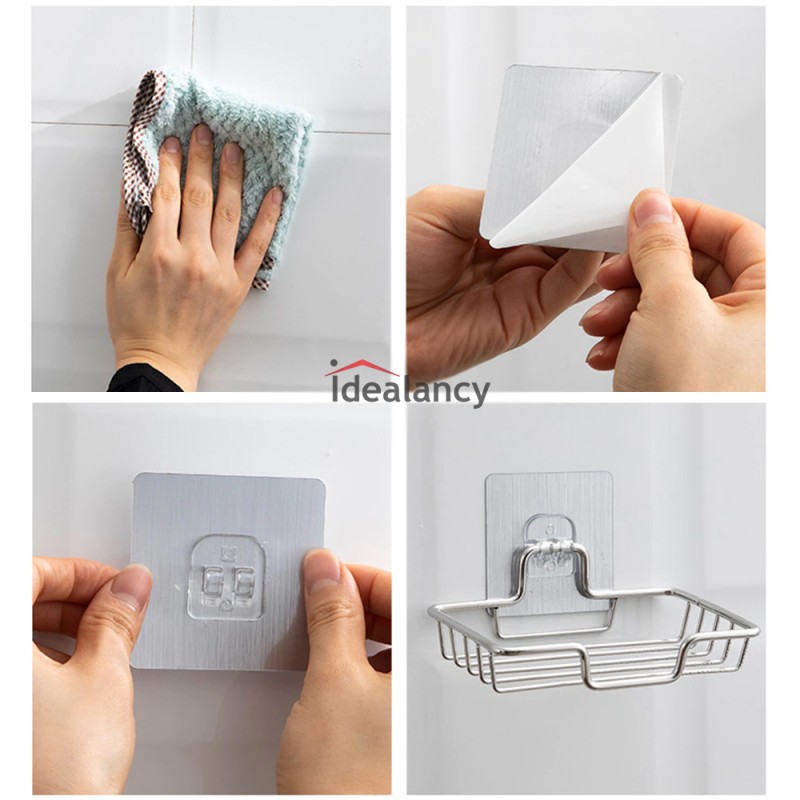 Soap Rack Holder Stainless Steel Wall Mounted