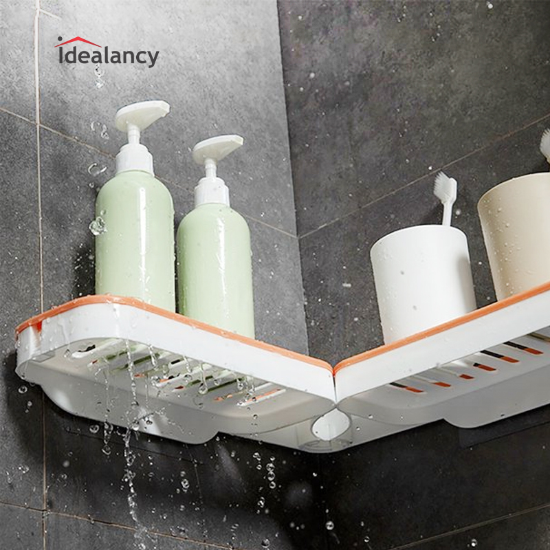 Foldable Corner Shelf Dual-Purpose