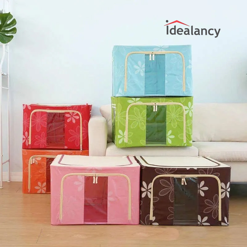 Foldable Storage Box Organizer For Clothes 66 Ltr