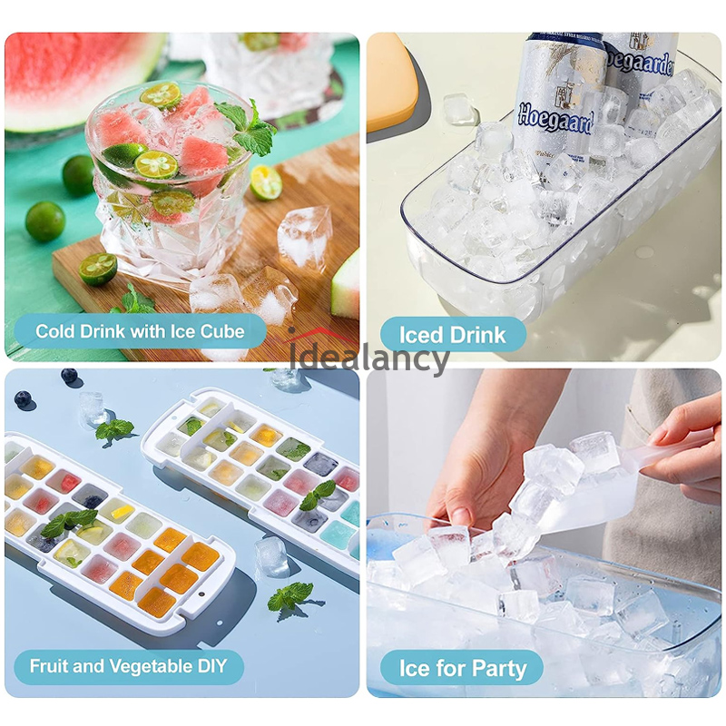 Silicone Press Type Ice Maker Box