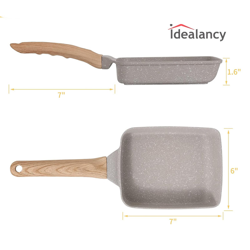 Egg Frying Pan Non-Stick -Square