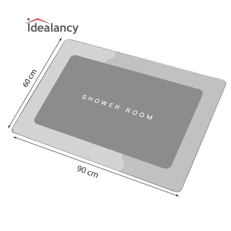 Bath Mat Water Absorbent Non-Slip Large Size