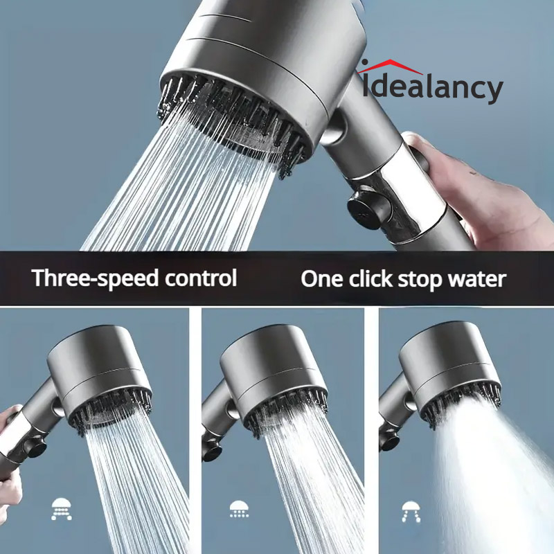 3 in 1 Shower Head Brush