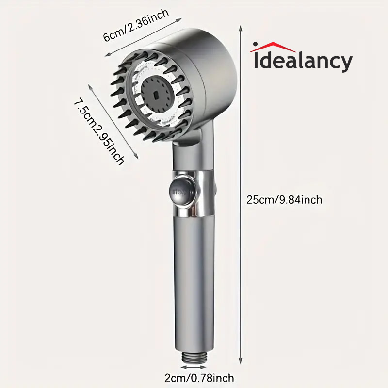 Buy 3 in 1 shower head brush at best price in Pakistan Idealancy