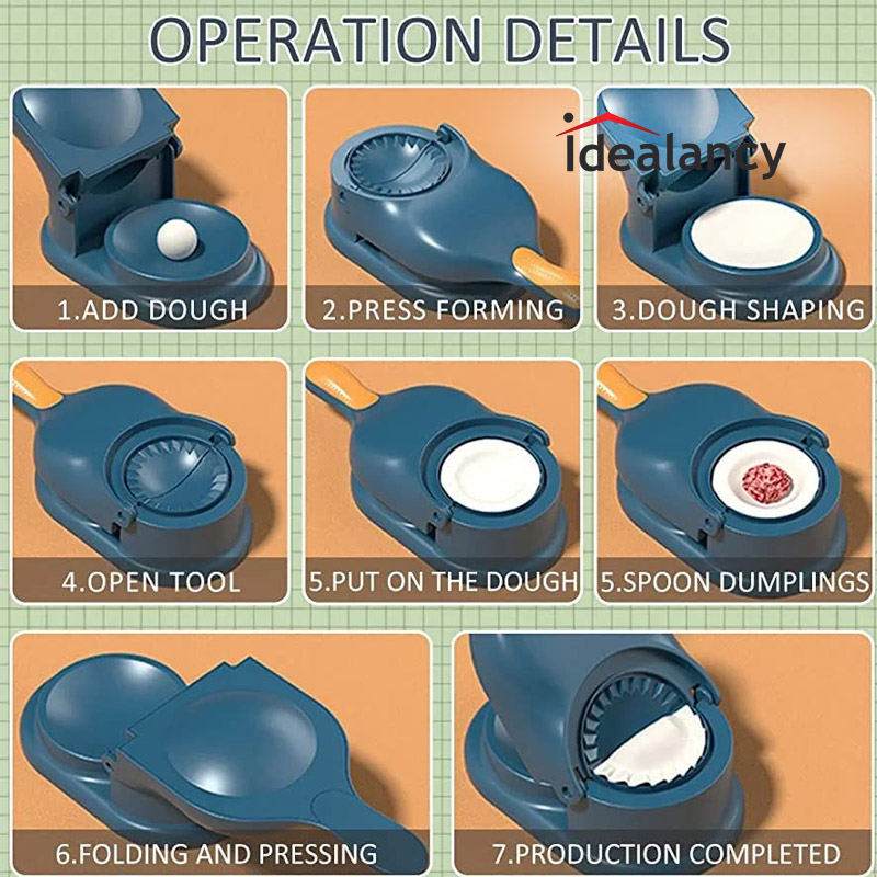 2 in 1 Manual Dumpling Maker