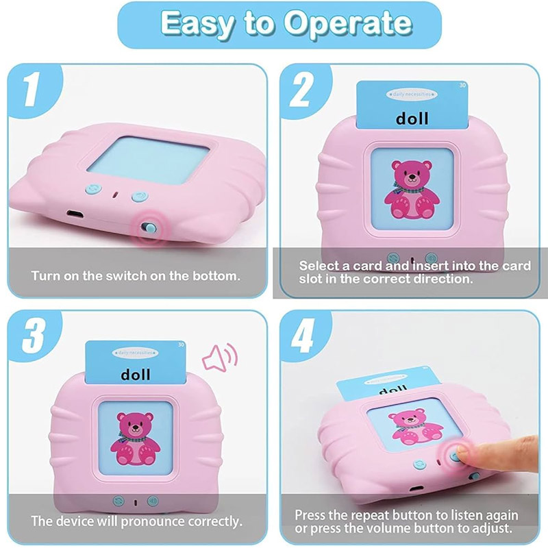 Talking Flash Cards Educational Toy